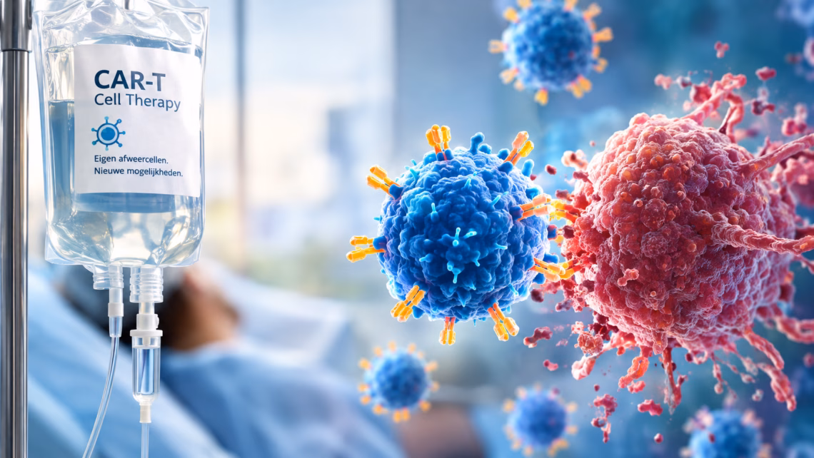 CAR-T celtherapie biedt nieuwe hoop bij kanker